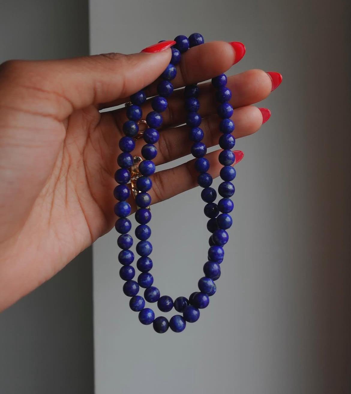 Lapis Lazuli Crystal Necklace