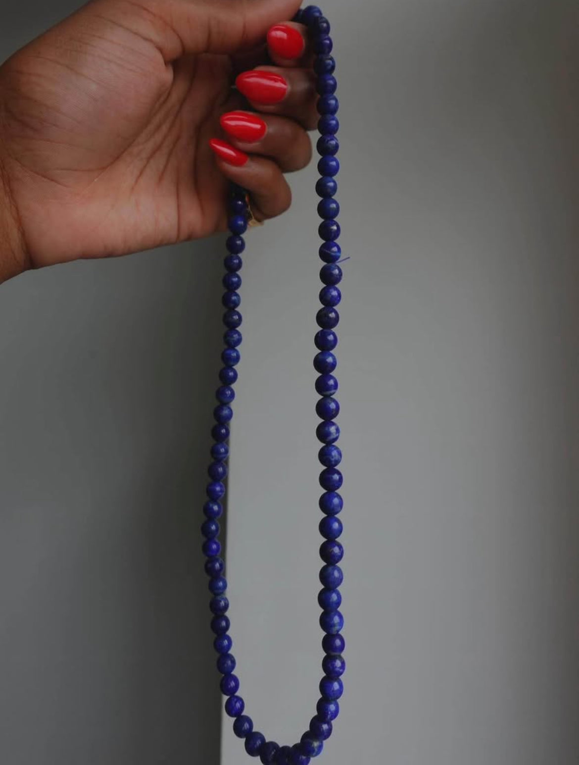 Lapis Lazuli Crystal Necklace